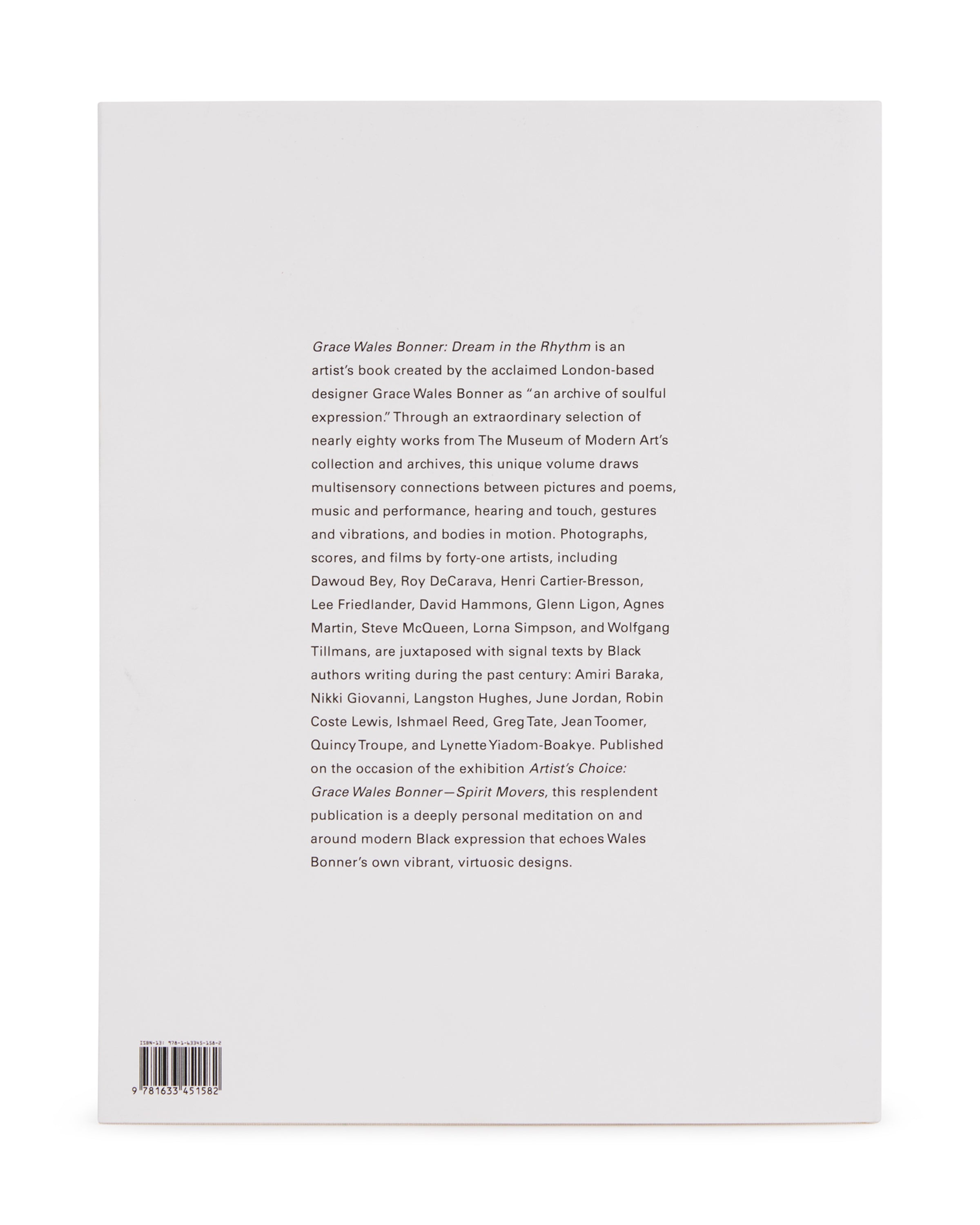 Dream in the Rhythm—Visions of Sound and Spirit in the MoMA Collection Bookstore Wales Bonner